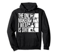 Only Makeup I Wear Is Dirt Soccer Hoodie - Streetwear Style Men Women