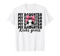 Soccer Mom Soccer Mama Coquette Bow My T-Shirt - Unique Graphic Unisex