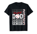 Baseball Senior Dad Class 2025 T-Shirt - Streetwear Style for Adults
