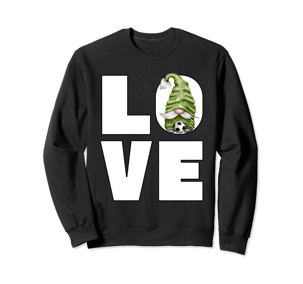 Funny Soccer Grandpa Gnome Football Sweatshirt - Custom Art Print Unisex