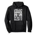 I Didnt Plan Becoming Soccer Mom Sport Hoodie - Novelty Apparel for Adults