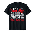 Im Soccer Team Mom Soccer Team Mama T-Shirt - Custom Art Print Unisex