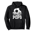 Soccer Goalie Pops Grandpa Pops Soccer Hoodie - Trendy Graphic for Adults