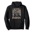 My Favorite Soccer Player Calls Me Babcia Hoodie - Trendy Graphic Unisex
