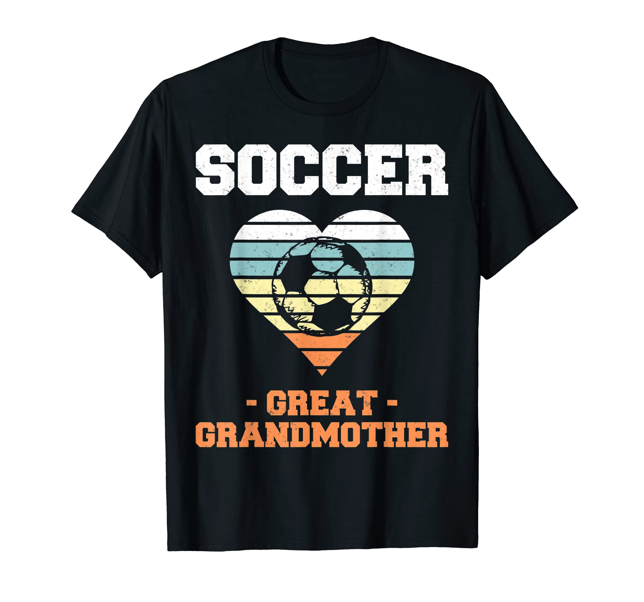 Soccer Great Grandmother Family T-Shirt - Custom Art Print for Adults