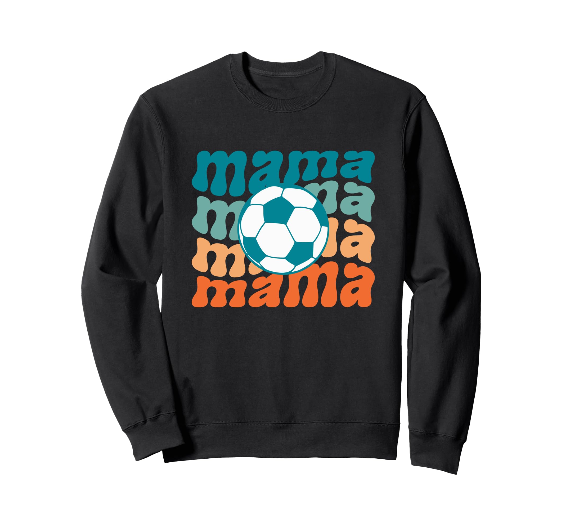 Soccer Mom Mothersday Gift Team Sweatshirt - Minimalist Print Men Women