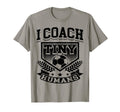 I Coach Tiny Humans Soccer Sports T-Shirt - Minimalist Print for Adults