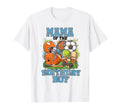 All Star Mama Birthday Basketball Soccer T-Shirt - Custom Art Print Unisex