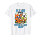 All Star Mama Birthday Basketball Soccer T-Shirt - Custom Art Print Unisex