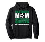 Soccer Mom Hoodie - Fun Novelty Design for Adults