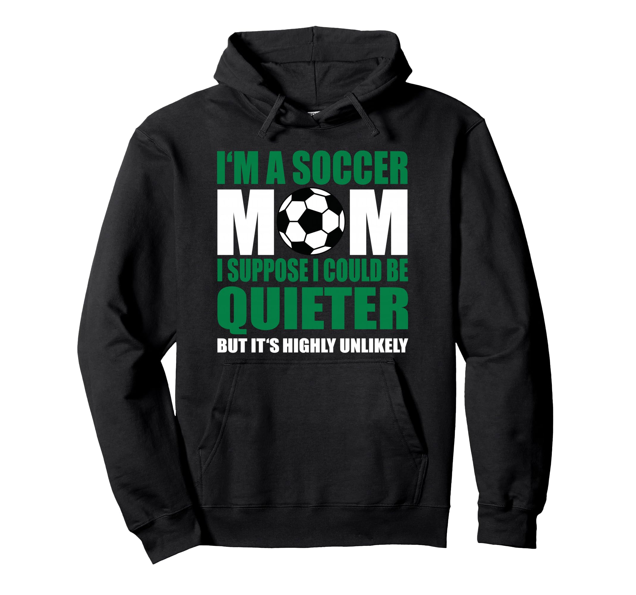 Soccer Mom Hoodie - Fun Novelty Design for Adults