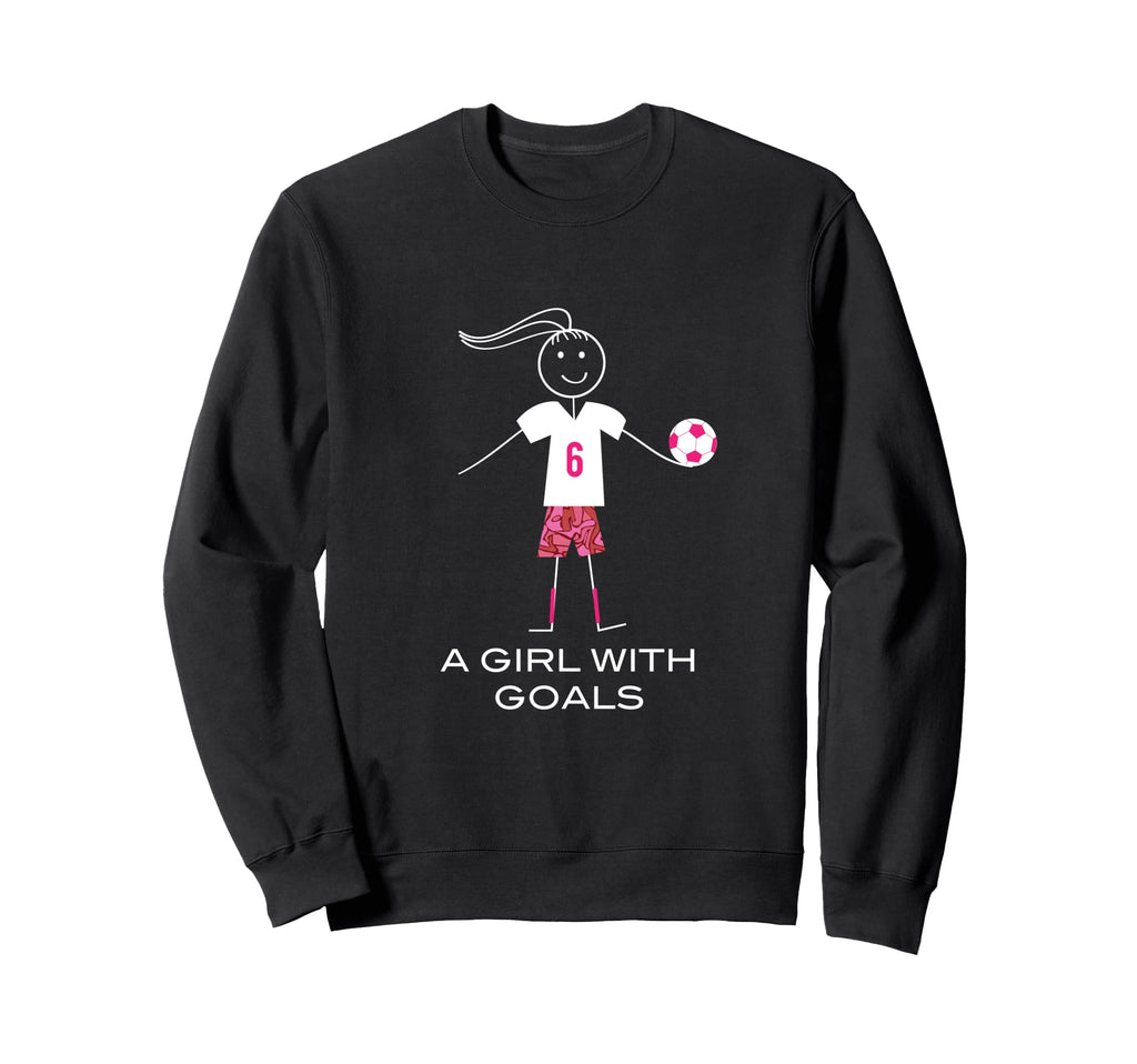 Funny Soccer Goals Sweatshirt - Streetwear Style Unisex