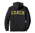 Coach Sports Trainer Yellow And Hoodie - Casual Everyday Wear for Adults