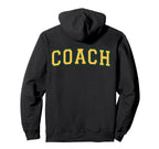 Coach Sports Trainer Yellow And Hoodie - Casual Everyday Wear for Adults
