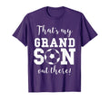 Thats My Grandson Out There Soccer T-Shirt - Fun Novelty Design for Adults