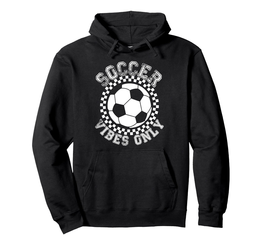 Groovy Soccer Womens Soccer Hoodie - Custom Art Print Unisex