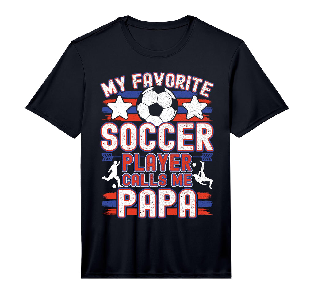 Mens Soccer Papa My Favorite Soccer T-Shirt - Streetwear Style Men Women