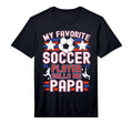 Mens Soccer Papa My Favorite Soccer T-Shirt - Streetwear Style Men Women