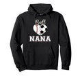 Ball Nana Baseball Soccer Heart Mothers Hoodie - Graphic Print Men Women