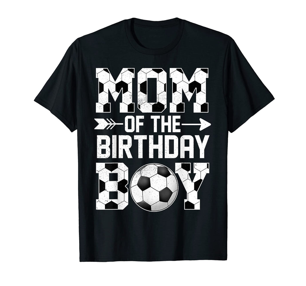 Mom Birthday Soccer Mother Mama Ball T-Shirt - Aesthetic Graphic Unisex