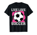 I Love Soccer I Heart Soccer Player T-Shirt - Unique Graphic for Adults