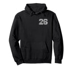 Senior 2026 Elite Wear Front Back Hoodie - Minimalist Print for Adults