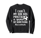 Soccer Mom Soccer Player Mom Funny Sweatshirt - Unique Graphic Men Women