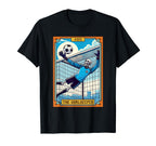 Funny Skeleton Goalkeeper Soccer T-Shirt - Custom Art Print Men Women