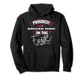 Proudest Soccer Mom This Earth Mothers Hoodie - Trendy Graphic Men Women