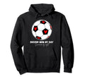 Soccer Mom Day Soccer Fan Night Hoodie - Graphic Print Men Women