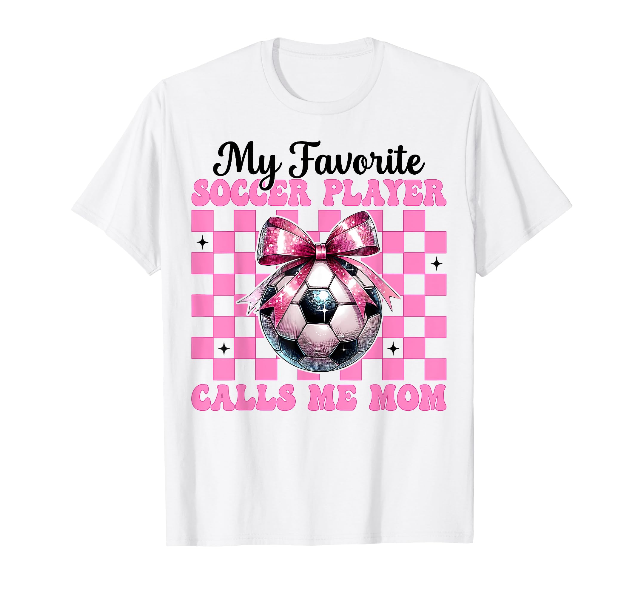 My Favorite Soccer Player Calls Me T-Shirt - Minimalist Print Men Women