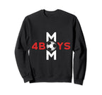 Mom 4 Soccer Mothers Day Sweatshirt - Streetwear Style Unisex