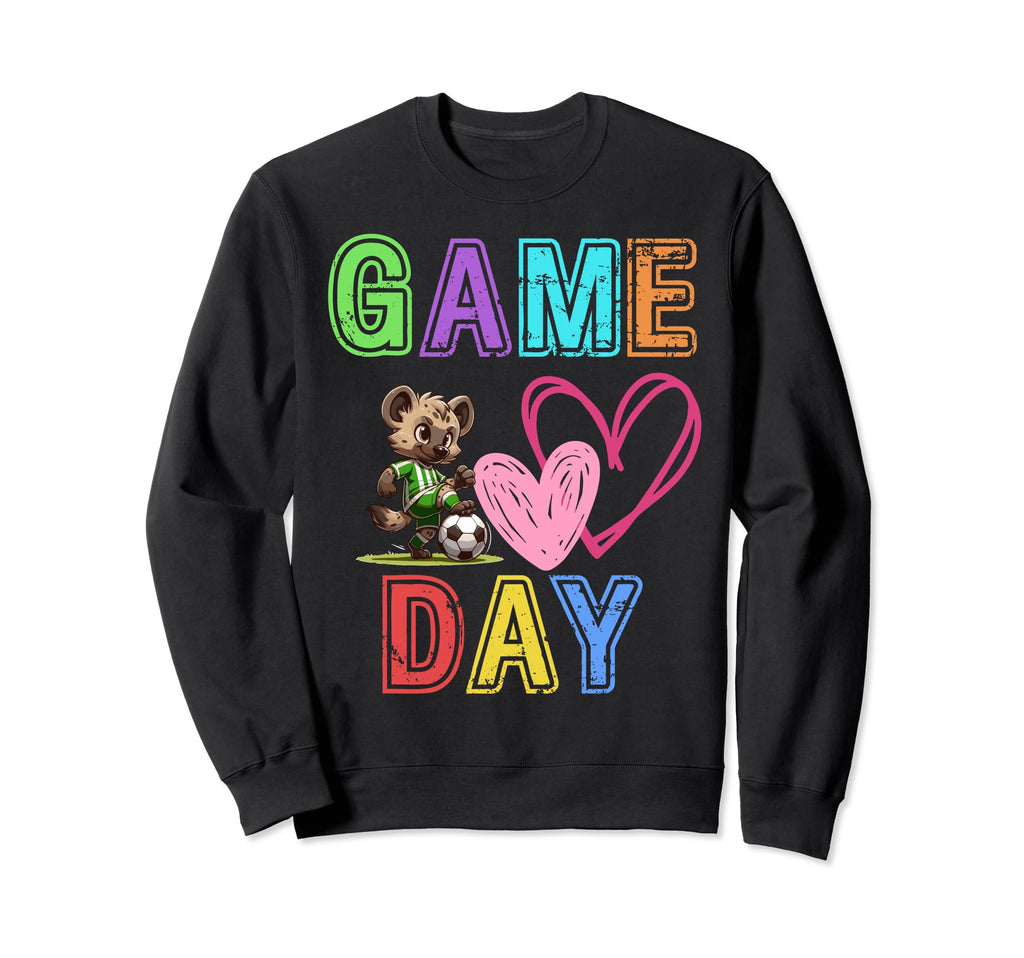 Game Day Hyena Soccer Goalkeeper Sweatshirt - Novelty Apparel Men Women