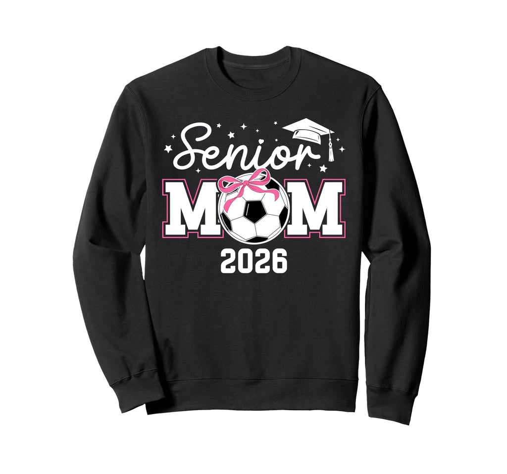 Soccer Senior Mom Senior Soccer Sweatshirt - Graphic Print for Adults