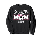 Soccer Senior Mom Senior Soccer Sweatshirt - Graphic Print for Adults