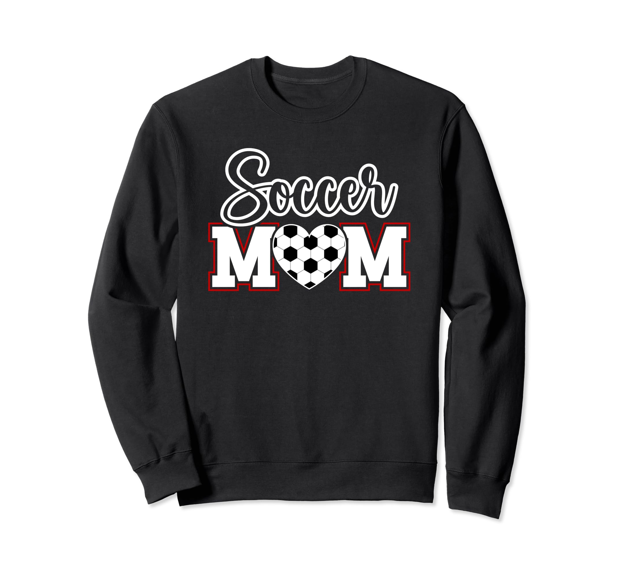 Soccer Mom Soccer Player Mama Sweatshirt - Minimalist Print Men Women