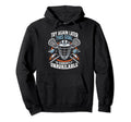 Lacrosse Player Lax Goalie Lacrosse Hoodie - Graphic Print for Adults