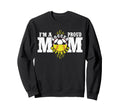 Im Proud Soccer Softball Mom Sweatshirt - Trendy Graphic for Adults