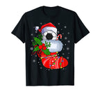 Funny Soccer Socks Santa Soccer T-Shirt - Minimalist Print Men Women