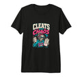 Cleats And Chaos Soccer Mom Tri Blend T-Shirt - Graphic Print for Adults