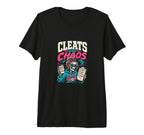 Cleats And Chaos Soccer Mom Tri Blend T-Shirt - Graphic Print for Adults