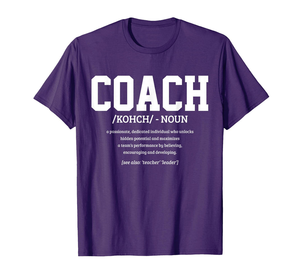 Coach Definition Funny Handball Football T-Shirt - Graphic Print Unisex