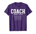 Coach Definition Funny Handball T-Shirt - Unique Graphic for Adults