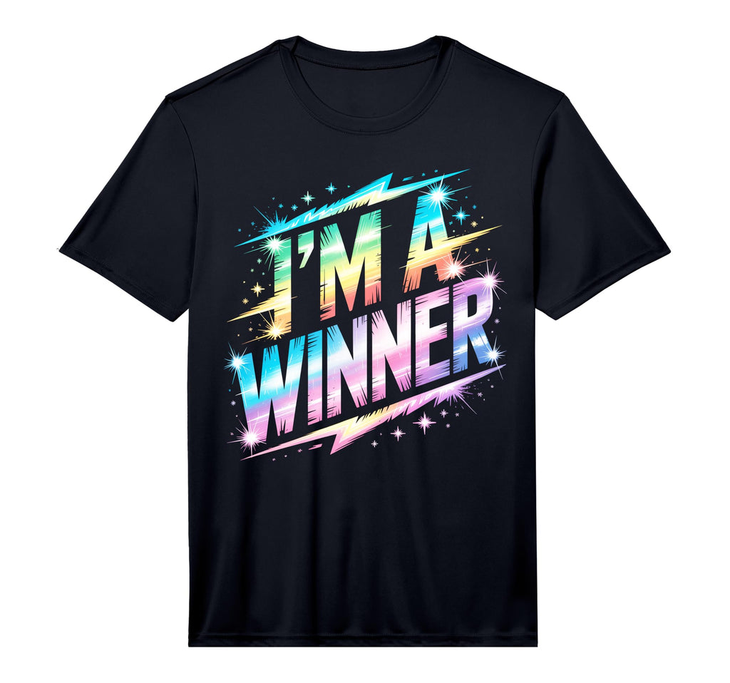 Im Winner Motivational Field Day T-Shirt - Streetwear Style for Adults