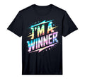 Im Winner Motivational Field Day T-Shirt - Streetwear Style for Adults