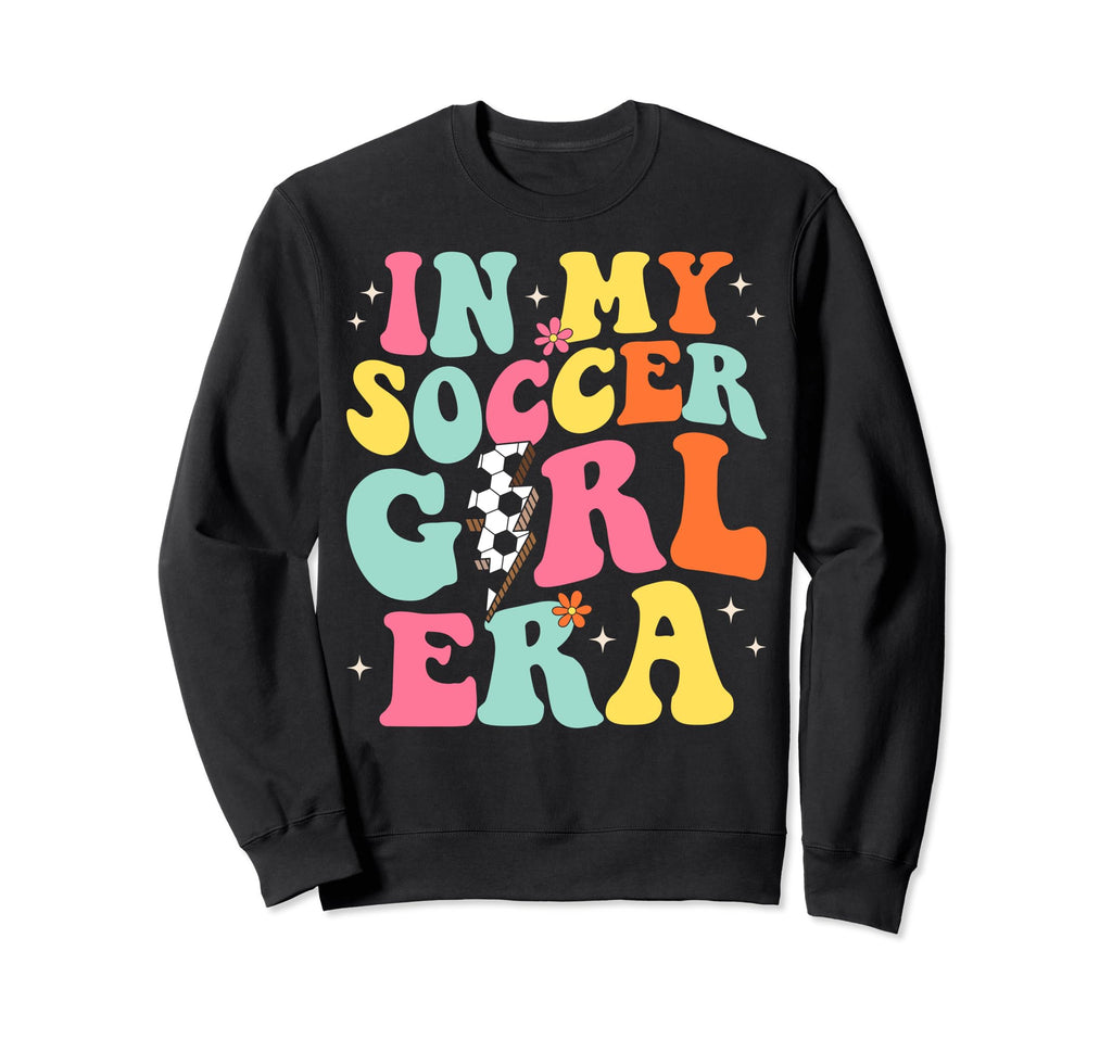 My Soccer Era Groovy Soccer Sweatshirt - Trendy Graphic Men Women