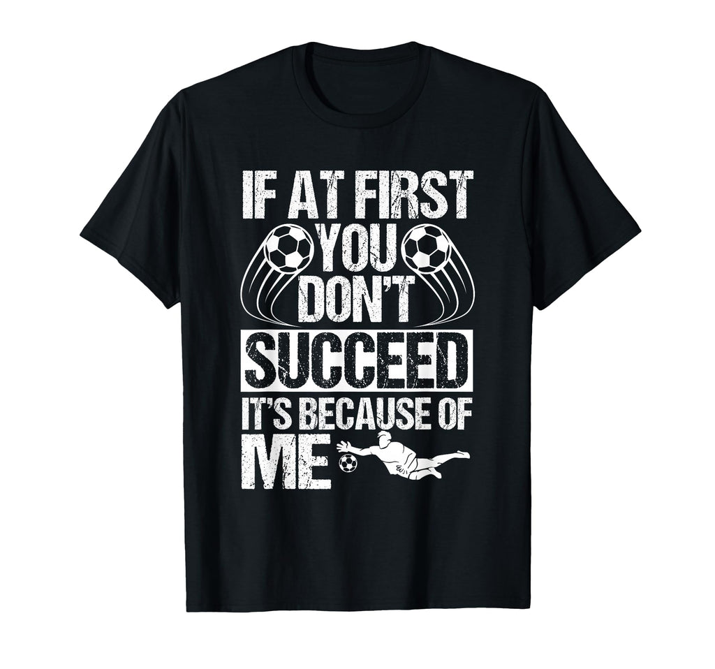 Goalie Soccer Player Goalkeeper T-Shirt - Minimalist Print Unisex