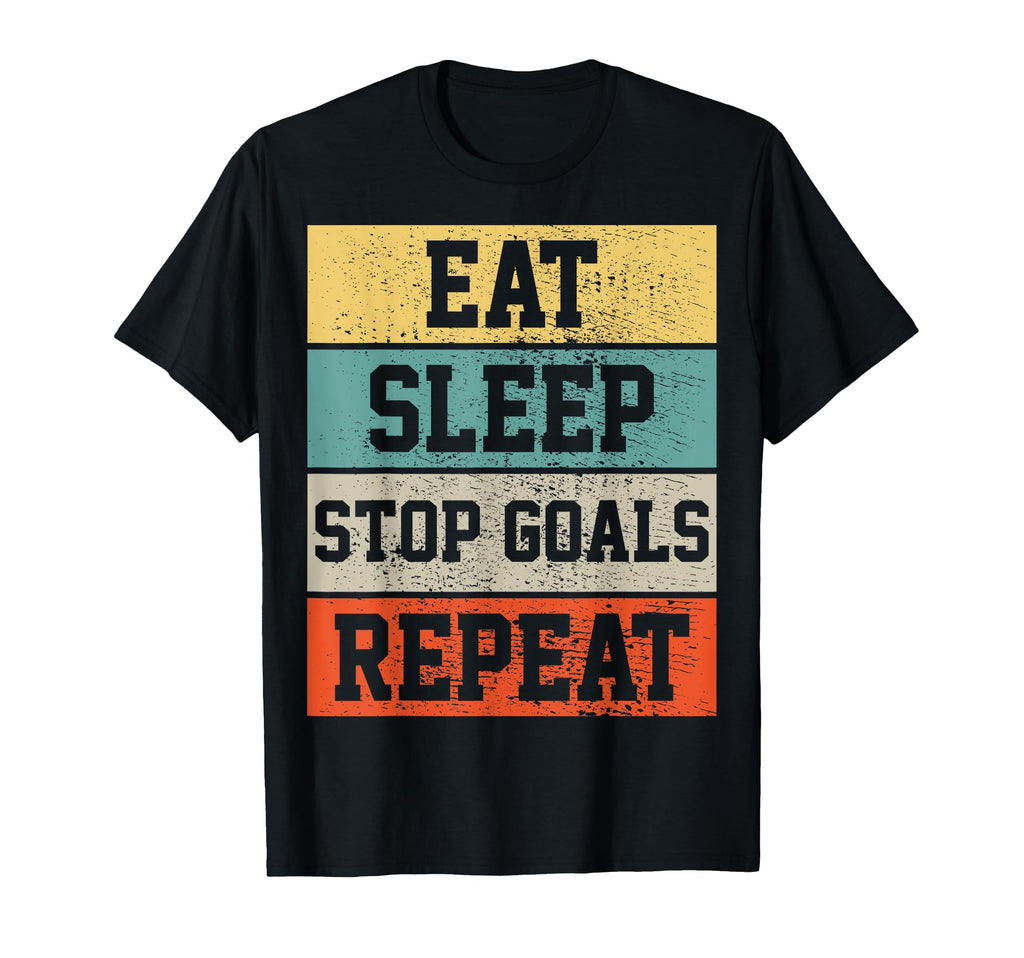Goalie Soccer Hockey Funny Gift T-Shirt - Fun Novelty Design Men Women