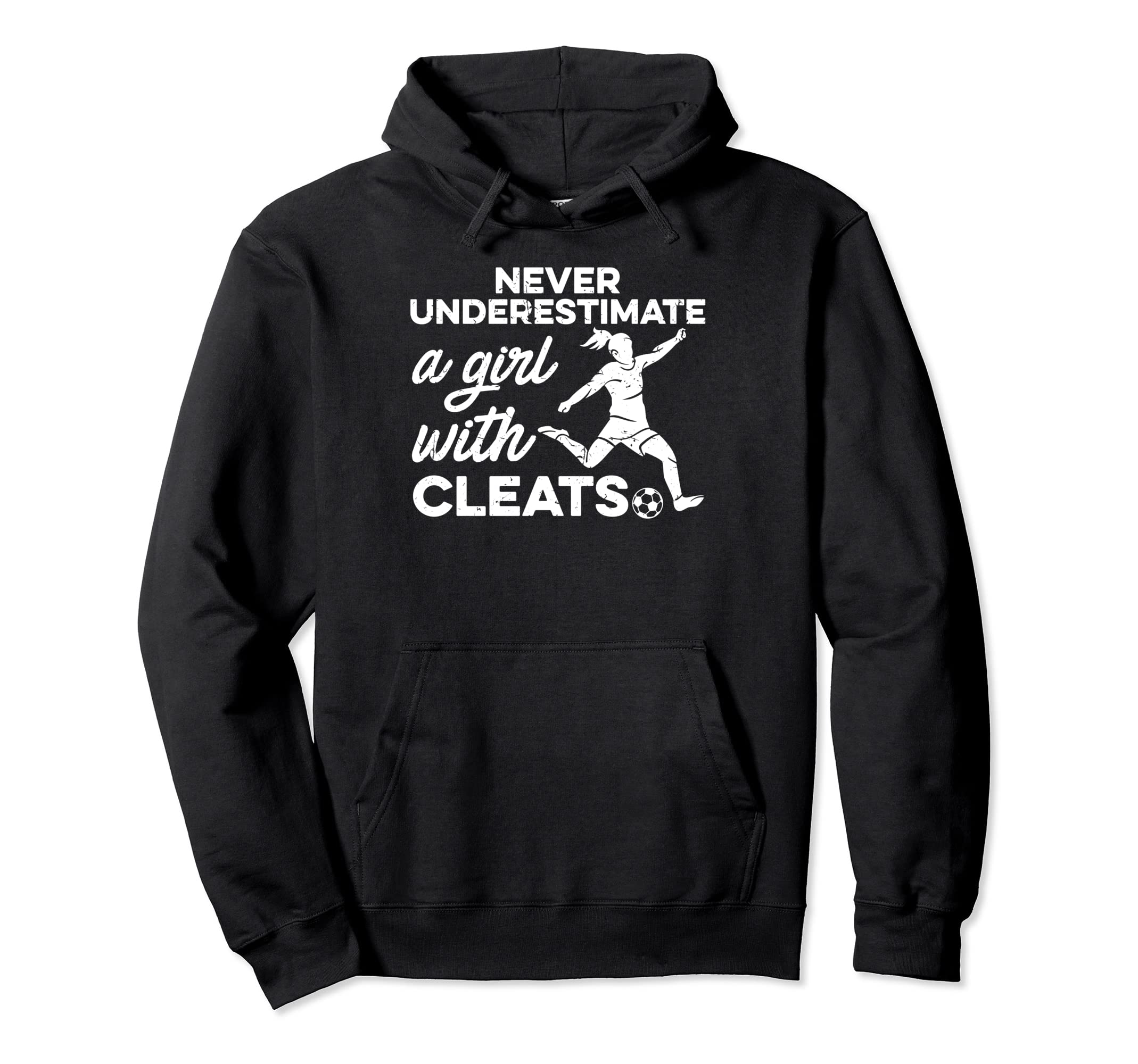 Soccer Player Sports Funny Cleats Athlete Hoodie - Custom Art Print Unisex
