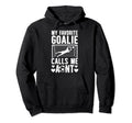 My Favorite Soccer Goalie Aunt Soccer Hoodie - Minimalist Print for Adults